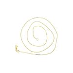 Solid 14k Gold Box Classic Chain For Men and Women