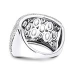 Diamond Fashion Rings: 14K White Gold Diamond Ring