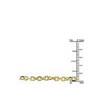 Solid 14k Gold Cable Chain For Men and Women LUXUR