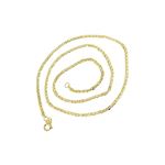 Solid 14k Gold Mariner Chain For Men and Women LUX