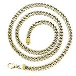 10k Yellow Gold Hollow Franco Chain 7mm Wide Neckl