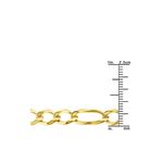 Solid 14k Gold Figaro Chain For Men and Women LUXU