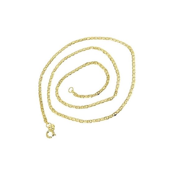 Solid 10k Gold Mariner Chain For Men and Women LUX