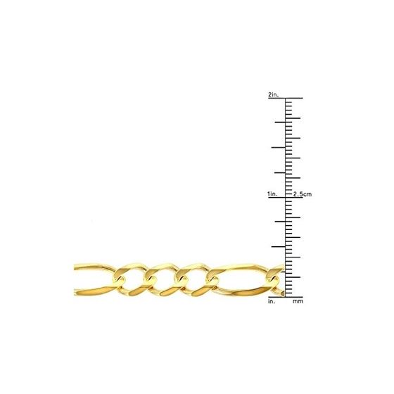 Solid 10k Gold Figaro Chain For Men LUXURMAN 8.5mm