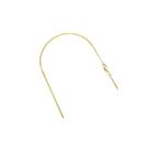 Solid 14k Gold Curb Gourmette Chain For Women LUXU