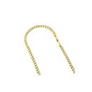 Hollow 14k Gold Cuban Link Miami Chain For Men 6.5
