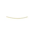 Solid 14k Gold Cable Textured Link Chain For Women