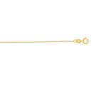 Solid 14k Gold Cable Round Chain For Women LUXURMA