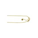 Solid 14k Gold Popcorn Adjustable Chain For Men an