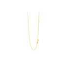 Solid 14k Gold Singapore Extendable Chain For Wome