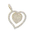 Heart Jewelry 14K White Gold Designer Diamond Hear