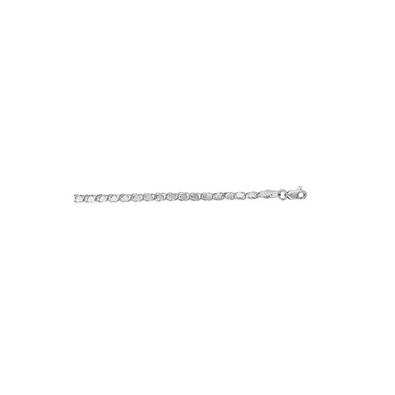 Solid 14k Gold Heart Chain For Women LUXURMAN 2.9m