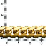 "10K YELLOW Gold MIAMI CUBAN SOLID CHAIN - 32"" Long 10.8X4.5MM Wide 4"