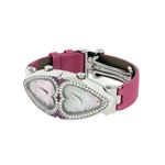 Jacob Co. Ladies Swiss Pink Heart To Heart Two T-2