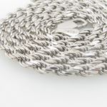 925 Sterling Silver Italian Chain 24 inches long and 3mm wide GSC9 2