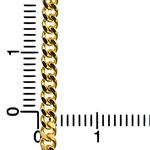 10K YELLOW Gold SOLID ITALY CUBAN Chain - 24 Inches Long 2.9MM Wide 4