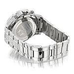 Fully Iced Out Real Diamond Mens Watch Swiss Qua-2