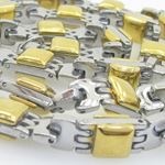 Mens 316L Stainless steel franco box ball wheat curb popcorn rope fancy hand made link chain BDC8 2