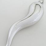 Italian horn pendant SB24 68mm tall and 17mm wide 2