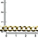 10K YELLOW Gold SOLID ITALY CUBAN Chain - 20 Inches Long 5.7MM Wide 4