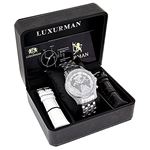 LUXURMAN Mens Diamond Watch 0.50Ct-4