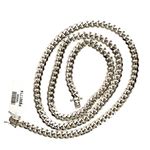 14K WHITE Gold SOLID MIAMI CUBAN Chain - 32 Inches Long 7.8MM Wide 2