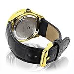 18K Gold Plated Watch With Diamonds 0.5Ct Midsiz-2