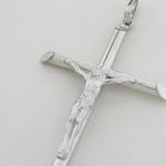 Jesus cut crucifix cross pendant SB34 33mm tall and 19mm wide 2