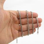 925 Sterling Silver Italian Chain 26 inches long and 3mm wide GSC37 4