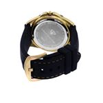 Unisex Black Dial Black/Gold Tone Case 0.24Ct Di-2