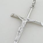 Jesus cut crucifix cross pendant SB31 53mm tall and 32mm wide 2