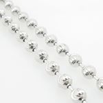 Mens .925 Italian Sterling Silver Moon Cut Link Chain Length - 36 inches Width - 5mm 4