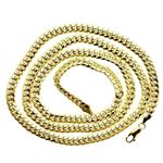 14K Yellow Gold SOLID Miami Cuban Link Chain 6.7MM Wide (30 Inches) 2