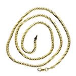 14K YELLOW Gold SOLID ITALY CUBAN Chain - 18 Inches Long 2.6MM Wide 2