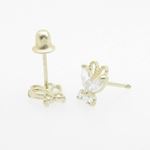 "14K Gold Earrings heart star flower dolphin penguin for Childeren