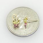 "14K Gold Earrings heart star flower dolphin penguin for Childeren