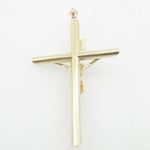 Mens 10K Solid Yellow Gold jesus cross Length - 2.44 inches Width - 1.50 inches 4