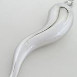 Italian horn pendant SB25 85mm tall and 19mm wide 2
