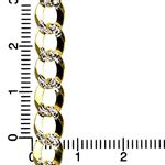 10K Diamond Cut Gold SOLID ITALY CUBAN Chain - 26 Inches Long 6.8MM Wide 4