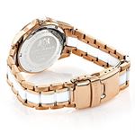 Unique Womens Diamond Watch Rose Gold Plated Ste-2