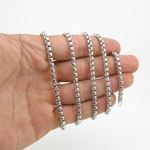 925 Sterling Silver Italian Chain 30 inches long and 4mm wide GSC27 4
