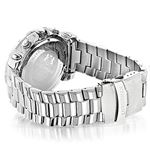 Heavy Mens Brand New Diamond Escalade Chronograph Watch 0.75ct Black by Luxurman 2