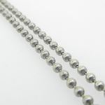 Mens 316L Stainless steel franco box ball wheat curb popcorn rope fancy chain bead link chain BDC25 