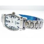 New Swiss Movt Aqua Master Stainless Steel 74 Big Diamond White Face 2