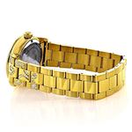 Iced Out Tribeca Ladies Real Diamond Watch 18k Yellow Gold Plated by Luxurman 2