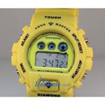 Aqua Master Shock Digital Watch Yellow 2