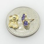 "14K Gold Earrings heart star flower dolphin penguin for Childeren