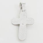 Fancy jesus cut crucifix cross pendant SB38 37mm tall and 21mm wide 4