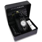 Iced Out Watches: Black Diamond LUXURMAN Watch 2-4