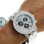 Diamond Men's Watch - BROADWAY Silver 5 Ctw-4